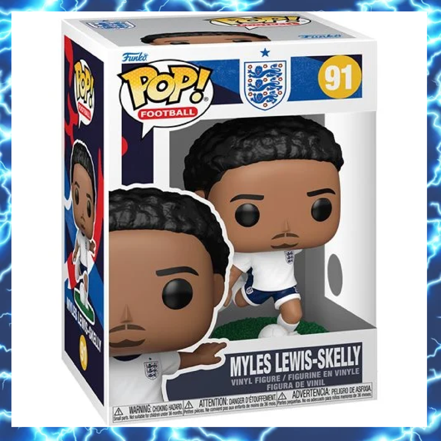 Football World Cup 2026 England Myles Lewis-Skelly Funko Pop! Vinyl Figure #91