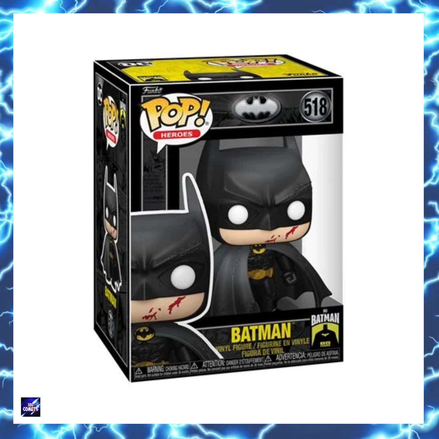 Batman 85th Anniversary Batman Bloody Funko Pop! Vinyl Figure #518