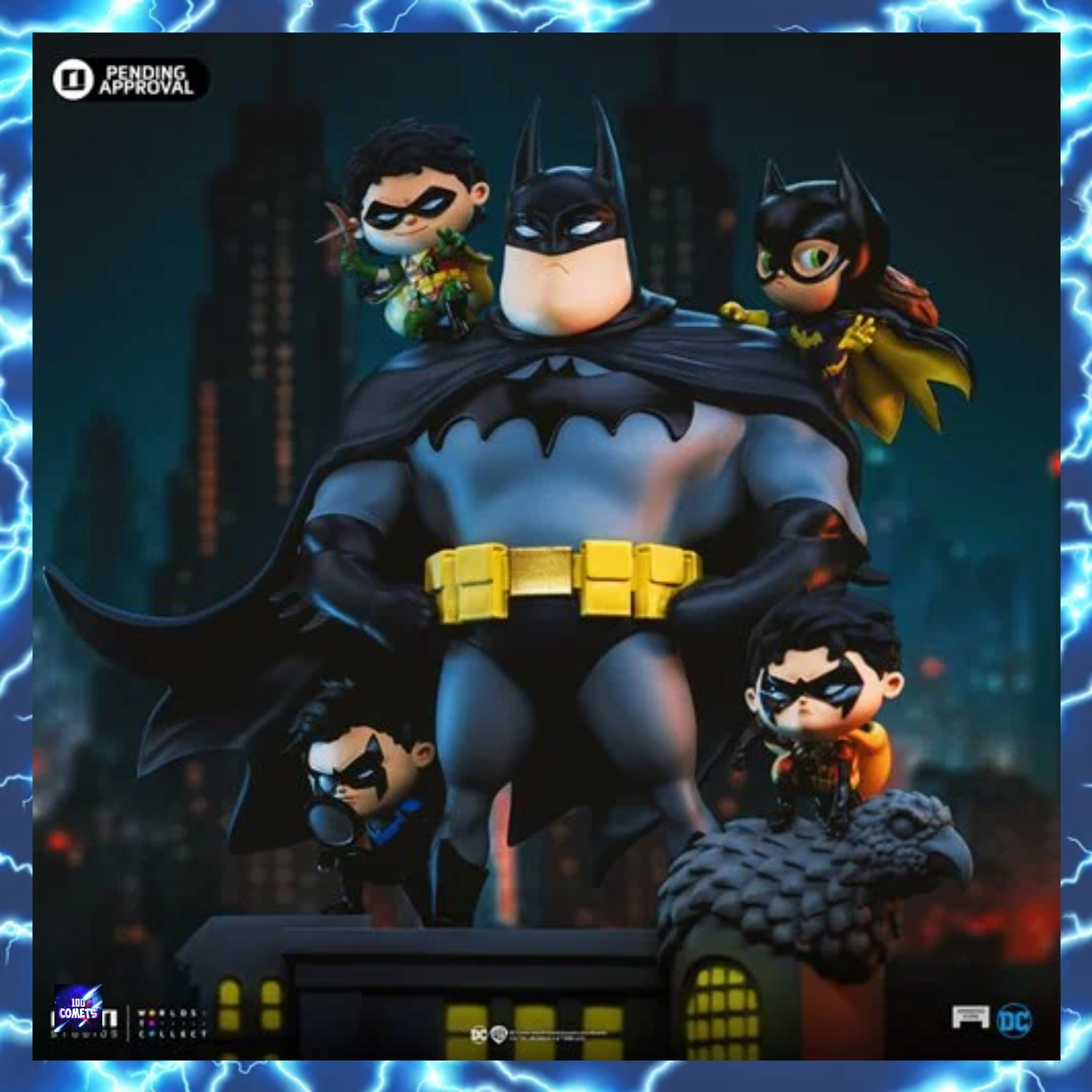 Batman Family DC Comics Animated Icons 1:10 Deluxe Art Scale Limited Edition Statue