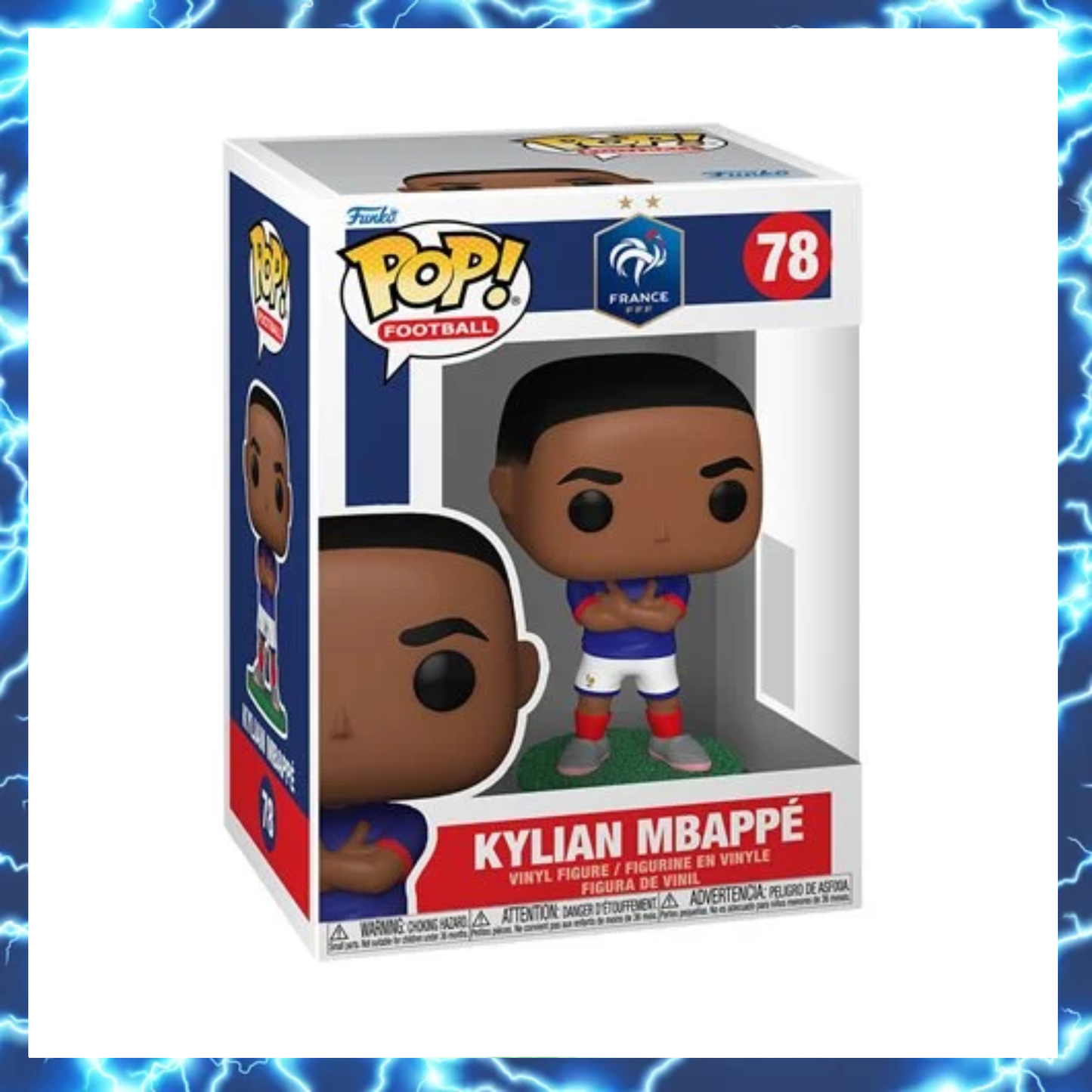 Football World Cup 2026 France Kylian Mbappe Funko Pop! Vinyl Figure #78