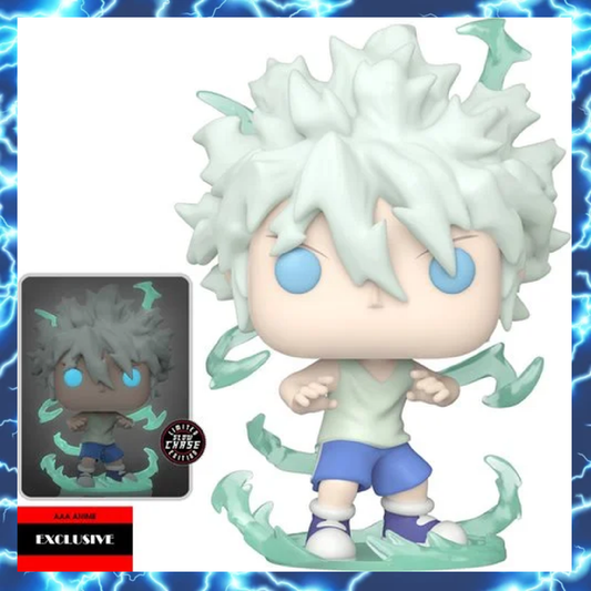 Hunter x Hunter Killua Zoldyck Godspeed Funko Pop! Vinyl Figure #1106 - AAA Anime Exclusive Chase