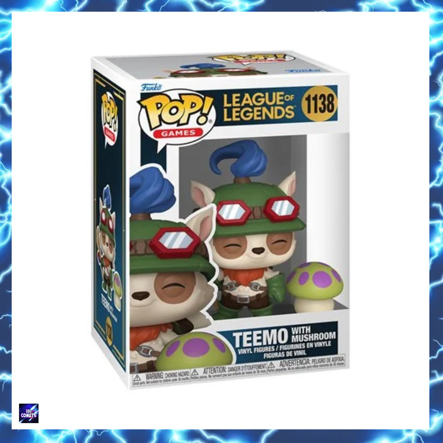 League of Legends Teemo with Mushroom Funko Pop! Vinyl Figure and Buddy #1138